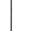 Candeeiro De Pe Led Em Metal Preto 196 Cm Orion