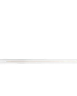 Candeeiro De Pe Led Em Metal Branco 194 Cm Sagitta