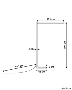 Candeeiro De Pe Led Em Metal Preto 194 Cm Mensa