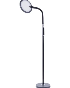 Candeeiro De Pe Led Preto 148 Cm Cassiopeia
