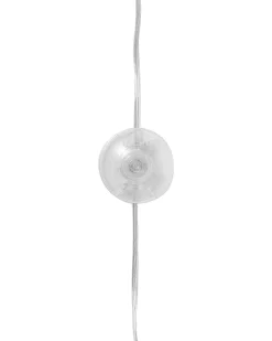 Candeeiro De Pe Metalico Branco Corbones