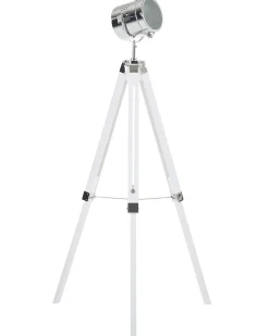 Candeeiro De Pe Moderno Branco Alzette