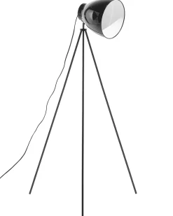 Candeeiro De Pe Preto 128 Cm Tamega
