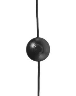 Candeeiro De Pe Preto E Dourado Thames