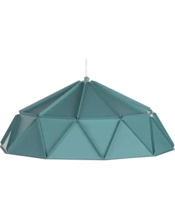 Candeeiro De Teto Azul Turquesa Senia