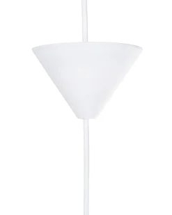 Candeeiro De Teto Branco E Cor De Cobre Kallar