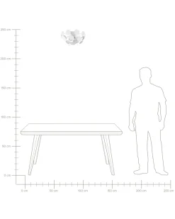 Candeeiro De Teto Branco Para 3 Lampadas Maritsa