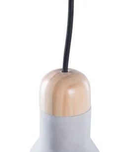 Candeeiro De Teto Cinzento E Castanho Claro Apure