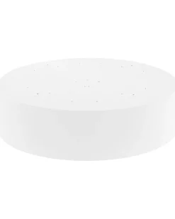Candeeiro De Teto Com Led Em Metal Branco 45 Cm Loei
