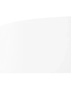 Candeeiro De Teto Com Led Em Metal Branco 45 Cm Loei