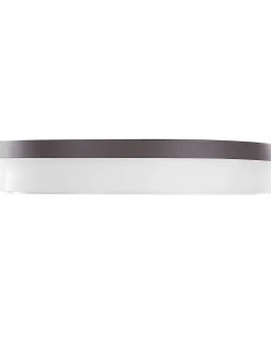 Candeeiro De Teto Com Led Em Metal Branco 40 Cm Sakae