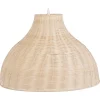 Candeeiro De Teto De Rattan Cor Natural Millian