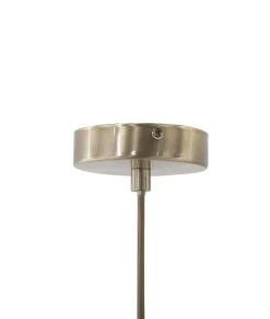 Candeeiro De Teto Dourado Pinega