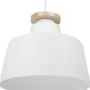 Candeeiro De Teto Em Aluminio Branco O 28 Cm Danube