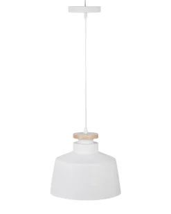 Candeeiro De Teto Em Aluminio Branco O 28 Cm Danube