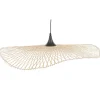 Candeeiro De Teto Em Bambu Castanho Claro 80 Cm Floyd