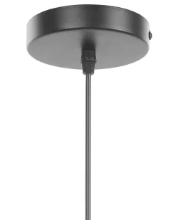 Candeeiro De Teto Em Castanho Claro E Preto Sous