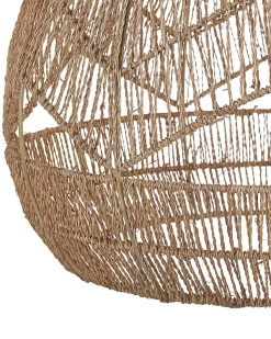 Candeeiro De Teto Em Corda De Papel Cor Natural Cascade