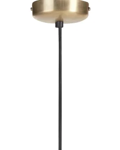 Candeeiro De Teto Em Metal Bronze Tista