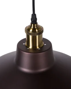 Candeeiro De Teto Em Metal Castanho Pechora