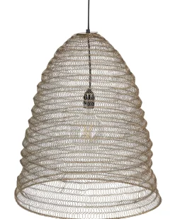 Candeeiro De Teto Em Metal De Cor Bronze Palar
