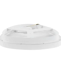 Candeeiro De Teto Em Metal Branco Nanding