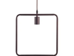 Candeeiro De Teto Em Metal Castanho Lerma