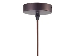 Candeeiro De Teto Em Metal Castanho Lerma
