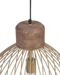 Candeeiro De Teto Em Metal Bronze Banas