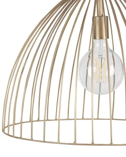 Candeeiro De Teto Em Metal Bronze Banas