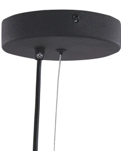 Candeeiro De Teto Em Metal Preto E Cor De Bronze 85 Cm Mali