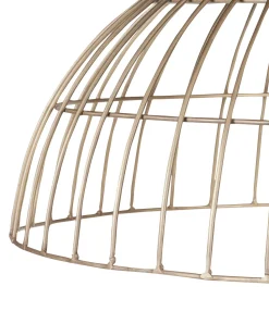 Candeeiro De Teto Em Metal Bronze Mahanadi