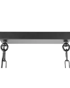 Candeeiro De Teto Em Metal Preto Muger
