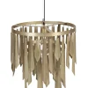 Candeeiro De Teto Em Metal De Cor Bronze Chambal