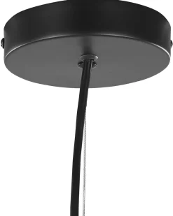 Candeeiro De Teto Em Metal Preto Balagas