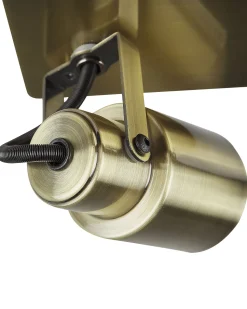 Candeeiro De Teto Em Metal Cor De Bronze 4 Luzes Bonte