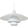 Candeeiro De Teto Em Metal Branco Deel