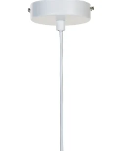 Candeeiro De Teto Em Metal Branco Deel