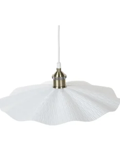 Candeeiro De Teto Em Metal Branco Phils
