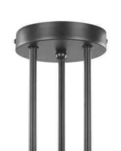 Candeeiro De Teto Em Metal Preto Kidane