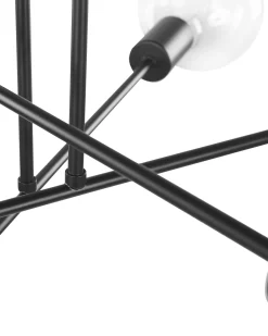 Candeeiro De Teto Em Metal Preto Kidane