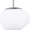 Candeeiro De Teto Em Vidro Branco Liffel