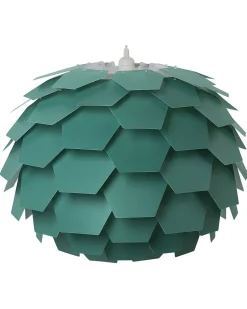 Candeeiro De Teto Grande Verde Escuro Segre