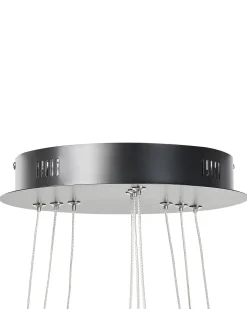 Candeeiro De Teto Led Em Metal Preto Atrek