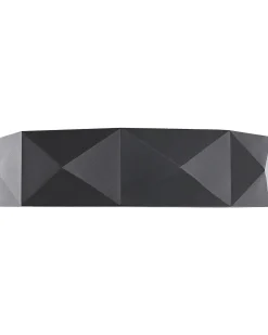Candeeiro De Teto Led Em Metal Preto Svay