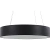 Candeeiro De Teto Led Em Metal Preto Lenya