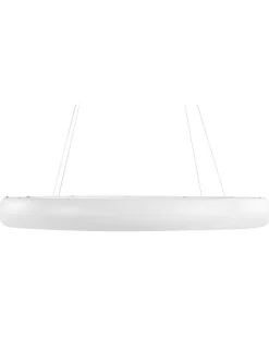 Candeeiro De Teto Led Em Metal Branco Bago