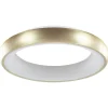 Candeeiro De Teto Led Metal Dourado Ataran