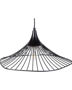 Candeeiro De Teto Metal Preto Giona