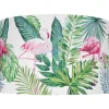 Candeeiro De Teto Multicolor Flamingo